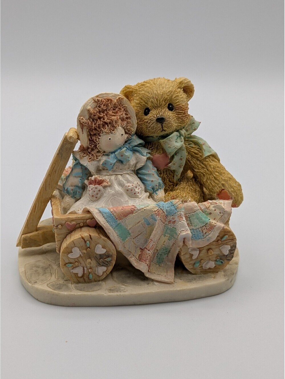 Cherished Teddies Molly (910759) 1992 Friendship Softens a Bumpy Ride